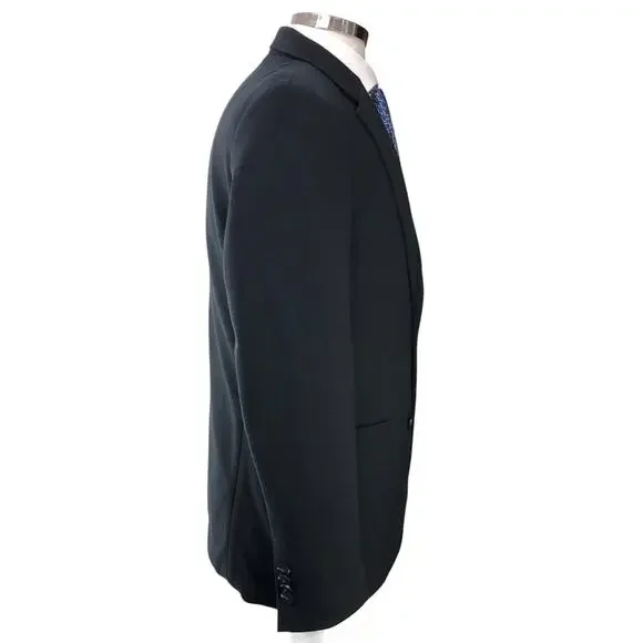Artefact StichFix Mens Size M/S 40R Sport Coat Knit Blazer Unstructured Black